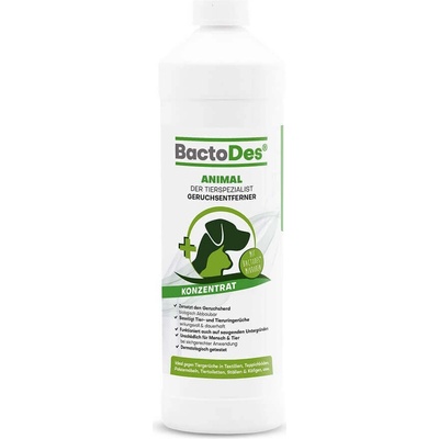 Enzymatický čistič BactoDes pro kočky na odstranění pachu a skvrn od moči 1000 ml