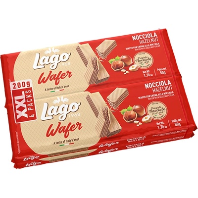 Gastone Lago Multipack sušenek s lískovými oříšky 200 g – Zboží Dáma
