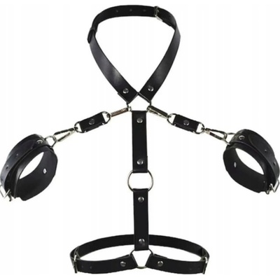Erotické Prádlo postroj BDSM Harness s pouty Erotické Pomůcky