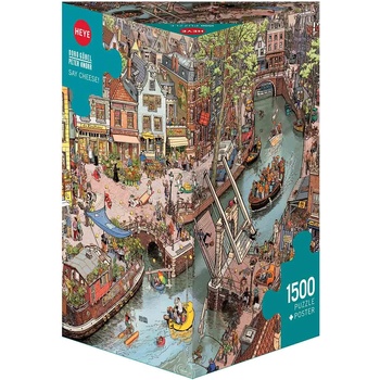 Heye Пъзел Heye от 1500 части - Кажи "Зелеее! ", Гьобел / Кнор (29793)