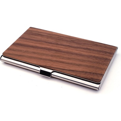 Pouzdro na karty Walnut Wood – Zboží Živě