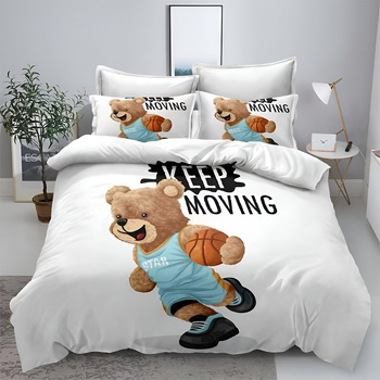 EmonaMall Двулицево спално бельо EmonaMall, 6 части (реално изображение) - Модел S18080 (S18080-2222c4)