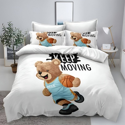 EmonaMall Двулицево спално бельо EmonaMall, 6 части (реално изображение) - Модел S18080 (S18080-2222c4)