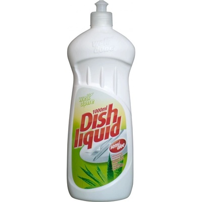 Well Done prípravok na umývanie riadu Sensitive aloe 1000 ml