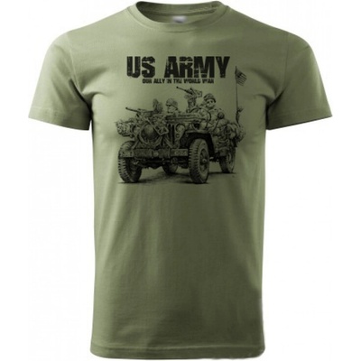 Striker Jeep US Army olivové