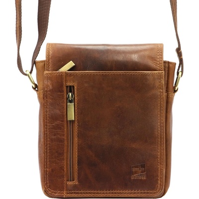 Nordee pánské crossbody MSD-03 GM09 hnědá