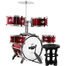 Giga detské bubny Drum červené