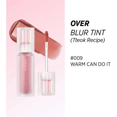 Peripera Over Blur Tint Tteok Recipe Collection 09 Warm Can Do It matný tint na rty 3,5 g