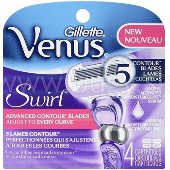 Gillette Venus Deluxe Smooth Swirl 4 ks