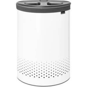 Brabantia Кош за пране SELECTOR 55л, бял, Brabantia (BRAB304903)