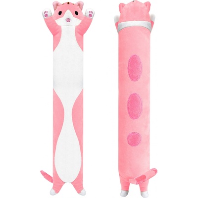 Aga4Kids Plyšový vankúš Mačka Ružová 50 cm