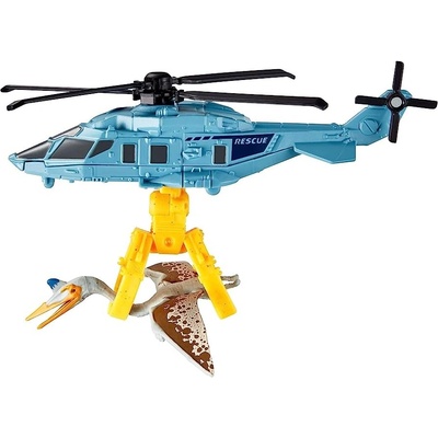 Matchbox Jurský Svět Transportér s dinosaurem Quetzal-Copter