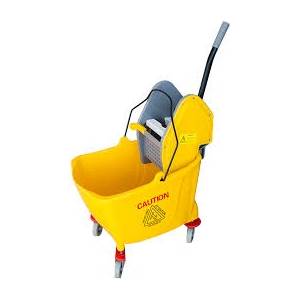 Chef`n GX-100AL-Единична количка за почистване с преса ЖЪЛТА 25lt. 36x61x82cm (0114142)