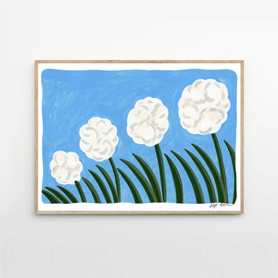 Moikka Plakát Flowers 02 by Iga Kosicka A4 (21x27cm)