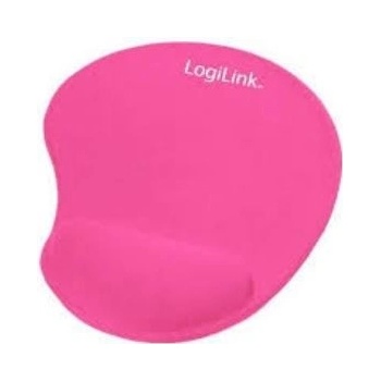 LOGILINK - Gelová podložka pod myš - ergonomická / růžová (ID0027P)