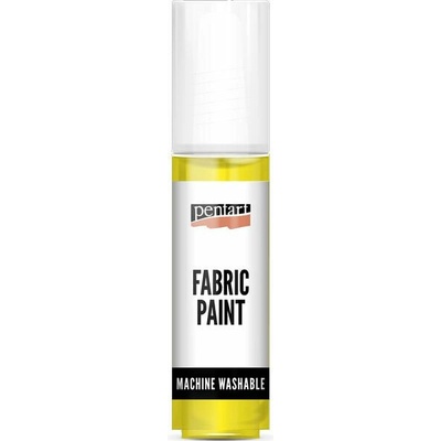 Pentart farba na textil 20 ml žltá