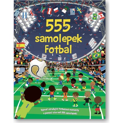 555 samolepiek futbal