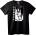 NOONEBRAND Тениска Саске Учиха аниме - 7XL, White