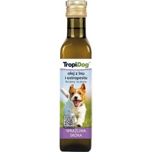 TropiDog Ľanový a ostropestrecový olej 250 ml