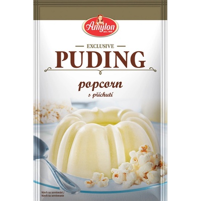 Exclusive puding s příchutí popcorn 40 g – Zbozi.Blesk.cz