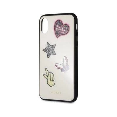 Custodia Guess Iconic Per IPhone X/XS – TPU Antiurto Color Beige