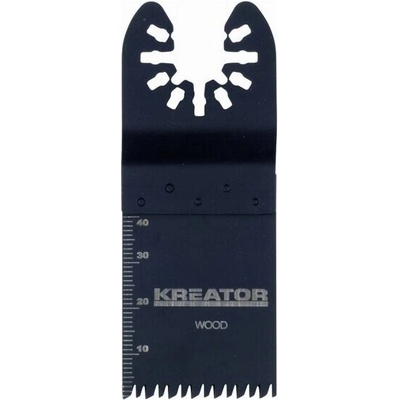 KREATOR rezný nôž na drevo/plast 34mm do oscilačnej brúsky KRT990010