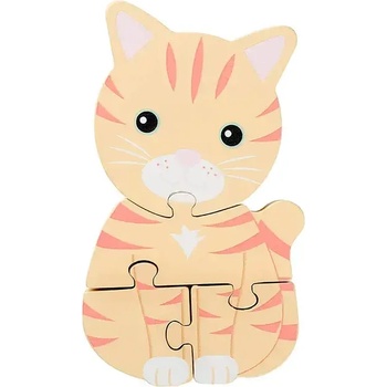 Orange Tree Toys Дървен пъзел - Коте (fsc®) (ott06764)
