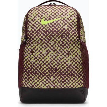 Nike Раница за тренировка Nike Brasilia 9.5 24 l burgundy crush/black/volt