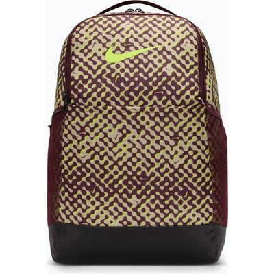 Nike Раница за тренировка Nike Brasilia 9.5 24 l burgundy crush/black/volt