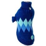 FREEDOG Пулове за куче Blue Rhombus Sweater 7 размера