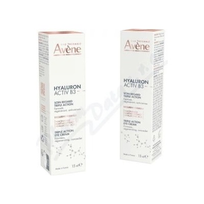 Avene Hyaluron Activ B3 Triple Correction eye Cream 15 ml – Zbozi.Blesk.cz