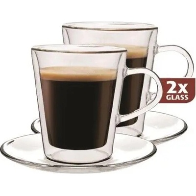 Maxxo Sklenice na kávu 2 x 100 ml