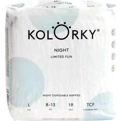 Kolorky Plenky Night 4 19 ks