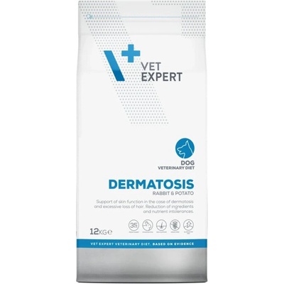 VetExpert 4T Dermatosis Dog Rabbit Potato 12 kg
