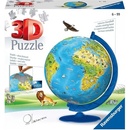 3D puzzle Ravensburger 3D puzzleball Globus anglický 180 ks