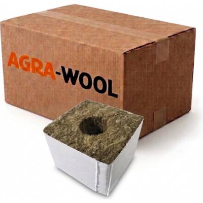 Agra Wool Start Block pěstební kostka 100x100x65mm 38/35mm BOX, 120ks