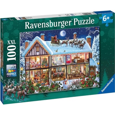 RAVENSBURGER Vánoce doma XXL 100 dielov