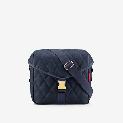 Reisenthel taška cez rameno Saddle Bag M rhombus midnight gold