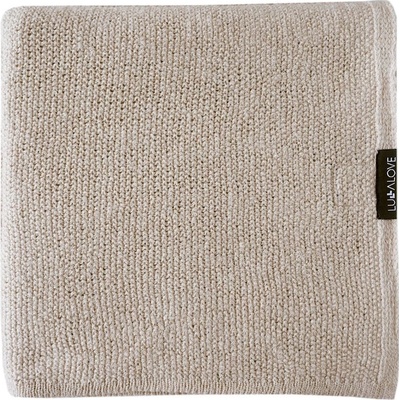 Lullalove Lehká dečka z vlny Merino Premium Milk Coffee béžová