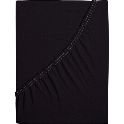 4Home jersey prostěradlo Ideál černé 200x200