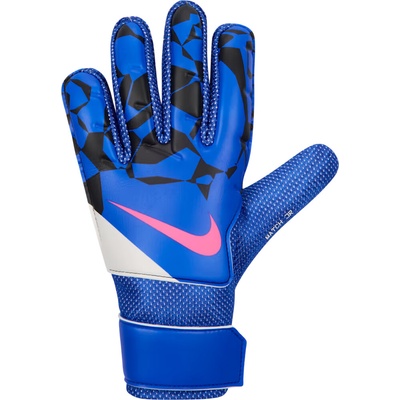 Brankárske rukavice Nike MATCH Modrá,Čierna,Ružová