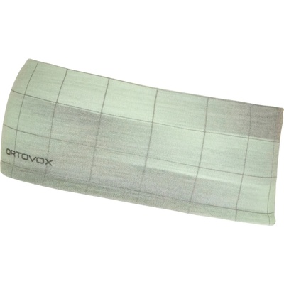 Ortovox Лента за глава Ortovox MTB Merino Headband - Green Acid Motion AOP - размер One Size (904-6161-0211)