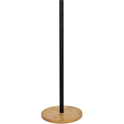 HIT Držák na toaletní papír 52 cm černá/dřevo HT-22170443