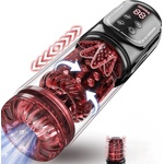 SuperLove Automatic Licking, Sucking, Thrusting, Rotating & Vibrating Ultimate Masturbator