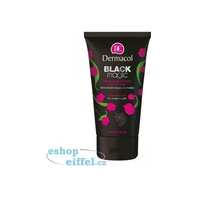 Dermacol Black Magic detoxikační slupovací černá maska 150 ml – Zboží Dáma