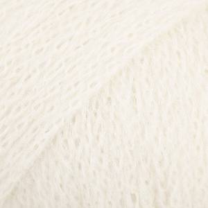 DROPS Design Sky Uni Colour 01 White Плетива прежда (103501)
