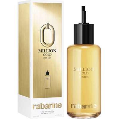 Paco Rabanne Million Gold parfumovaná voda dámska 200 ml náhradní náplň