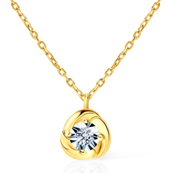 SAVICKI Колие savicki: злато. диаманти