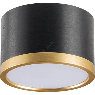 Polux LED Плафониера MIRELLA 1xGX53/6W/230V черен/златист (SA2126)