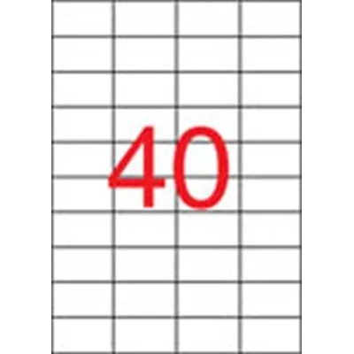 APLI Етикет, универсален, 52, 5x29, 7 mm, APLI, 4000 етикета/пакет 1286/3130 (1286/3130)